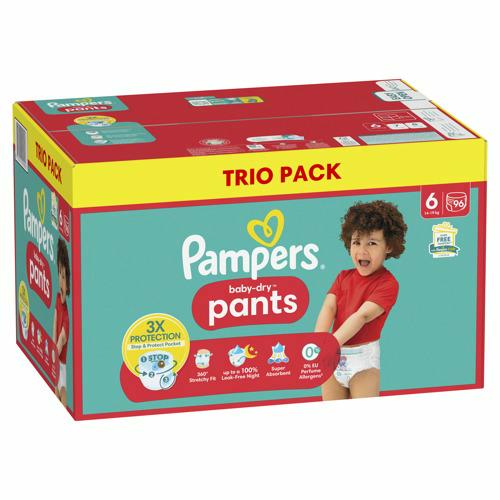 Pampers Couches-Culottes Baby Dry 6