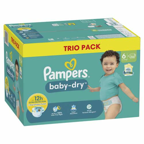 Pampers Luiers Baby Dry 6