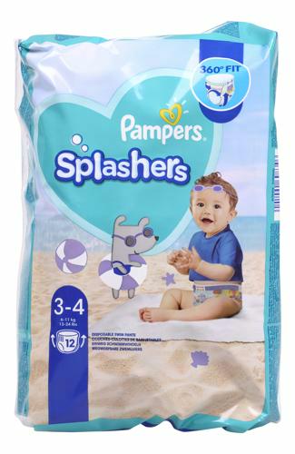 Pampers Couches-Culottes de Bain taille 3-4