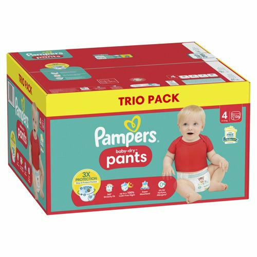 Pampers Couches-Culottes Baby Dry 4