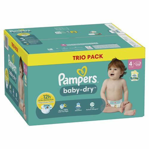 Pampers Luiers Baby Dry 4