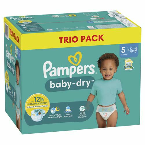 Pampers Luiers Baby Dry 5
