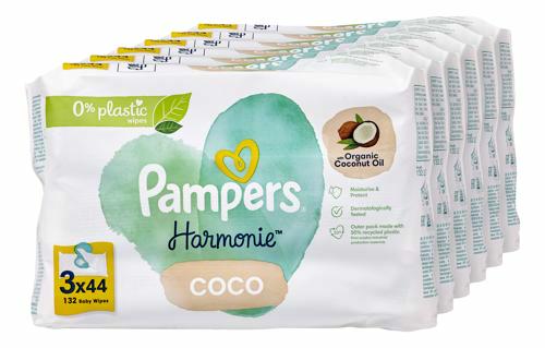 Pampers Lingettes Aqua Harmonie