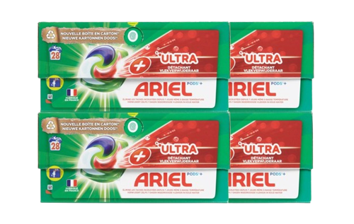 Ariel Pods All-in One + Ultra Détachant