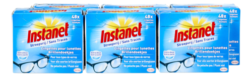 Instanet Lingettes pour Lunettes