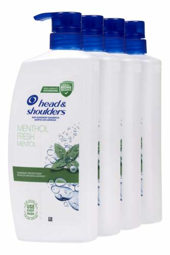 Head&Shoulders Shampooing Menthol Fresh avec Pompe
