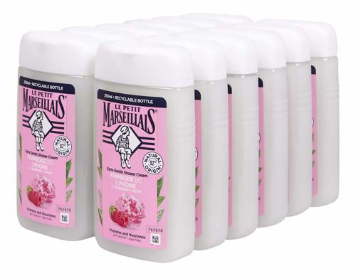 Le Petit Marseillais Gel Douche Framboise et Pivoine