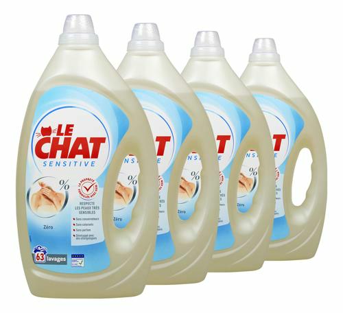 Le Chat Liquide de Lessive Sensitive