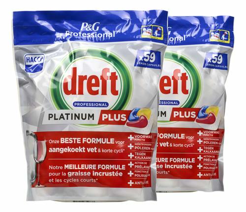 Dreft Platinum Plus Tablettes Lave-Vaisselle Citron