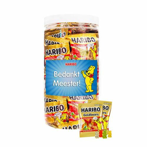 Haribo Goudberen "Bedankt Meester!"